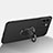 Hard Rigid Plastic Matte Finish Case Cover with Magnetic Finger Ring Stand S01 for Vivo iQOO Neo6 5G