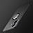 Hard Rigid Plastic Matte Finish Case Cover with Magnetic Finger Ring Stand S01 for Vivo T1 Pro 5G