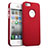 Hard Rigid Plastic Matte Finish Case for Apple iPhone 5 Red