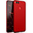 Hard Rigid Plastic Matte Finish Case for Huawei Honor 7X Red