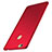 Hard Rigid Plastic Matte Finish Case for Huawei Honor Note 8 Red