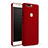 Hard Rigid Plastic Matte Finish Case for Huawei Honor V8 Red