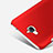 Hard Rigid Plastic Matte Finish Case for Huawei Y6 Pro Red