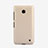 Hard Rigid Plastic Matte Finish Case for Nokia Lumia 630 Gold