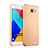 Hard Rigid Plastic Matte Finish Case for Samsung Galaxy A5 (2016) SM-A510F Gold