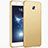 Hard Rigid Plastic Matte Finish Case for Samsung Galaxy A7 (2017) A720F Gold