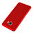 Hard Rigid Plastic Matte Finish Case for Samsung Galaxy C7 SM-C7000 Red