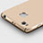 Hard Rigid Plastic Matte Finish Case for Xiaomi Redmi 3 Pro Gold