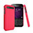 Hard Rigid Plastic Matte Finish Cover for Blackberry Classic Q20 Red