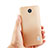 Hard Rigid Plastic Matte Finish Cover for Huawei Ascend Y635 Dual SIM Gold