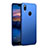 Hard Rigid Plastic Matte Finish Cover for Huawei P20 Lite Blue