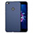 Hard Rigid Plastic Matte Finish Cover for Huawei P8 Lite (2017) Blue