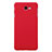 Hard Rigid Plastic Matte Finish Cover for Samsung Galaxy On7 (2016) G6100 Red