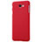 Hard Rigid Plastic Matte Finish Cover for Samsung Galaxy On7 (2016) G6100 Red