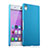 Hard Rigid Plastic Matte Finish Cover for Sony Xperia Z3+ Plus Sky Blue