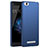 Hard Rigid Plastic Matte Finish Cover for Xiaomi Mi 4C Blue