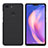 Hard Rigid Plastic Matte Finish Cover for Xiaomi Mi 8 Lite Black