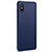 Hard Rigid Plastic Matte Finish Cover for Xiaomi Mi 8 Screen Fingerprint Edition Blue