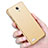 Hard Rigid Plastic Matte Finish Cover for Xiaomi Redmi Note Prime Gold