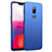 Hard Rigid Plastic Matte Finish Cover M02 for OnePlus 6 Blue