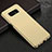 Hard Rigid Plastic Matte Finish Cover M03 for Samsung Galaxy Note 8 Gold