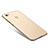 Hard Rigid Plastic Matte Finish Cover M03 for Xiaomi Redmi Note 5A Prime Gold