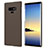 Hard Rigid Plastic Matte Finish Cover M04 for Samsung Galaxy Note 9 Brown