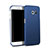 Hard Rigid Plastic Matte Finish Cover Q02 for Samsung Galaxy S6 Edge+ Plus SM-G928F Blue