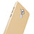 Hard Rigid Plastic Matte Finish Cover with Finger Ring Stand for Huawei Enjoy 6S Gold