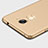 Hard Rigid Plastic Matte Finish Cover with Finger Ring Stand for Huawei Enjoy 7 Plus Gold