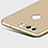 Hard Rigid Plastic Matte Finish Cover with Finger Ring Stand for Huawei Honor 8 Gold