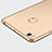 Hard Rigid Plastic Matte Finish Cover with Finger Ring Stand for Xiaomi Mi Max 2 Gold