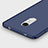 Hard Rigid Plastic Matte Finish Cover with Finger Ring Stand for Xiaomi Redmi Note 4 Standard Edition Blue