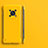 Hard Rigid Plastic Matte Finish Frameless Case Back Cover for Huawei Enjoy 50 Pro Yellow