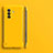 Hard Rigid Plastic Matte Finish Frameless Case Back Cover for Huawei Enjoy 50 Yellow