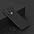 Hard Rigid Plastic Matte Finish Frameless Case Back Cover for OnePlus 11R 5G Black