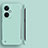 Hard Rigid Plastic Matte Finish Frameless Case Back Cover for OnePlus Nord CE 3 5G Mint Blue