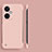 Hard Rigid Plastic Matte Finish Frameless Case Back Cover for OnePlus Nord CE 3 5G Pink