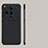 Hard Rigid Plastic Matte Finish Frameless Case Back Cover for Oppo Find X7 5G Black