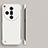 Hard Rigid Plastic Matte Finish Frameless Case Back Cover for Oppo Find X7 5G White