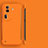 Hard Rigid Plastic Matte Finish Frameless Case Back Cover for Oppo Reno11 Pro 5G Orange