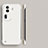 Hard Rigid Plastic Matte Finish Frameless Case Back Cover for Oppo Reno11 Pro 5G White