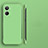 Hard Rigid Plastic Matte Finish Frameless Case Back Cover for Realme 10 4G Matcha Green