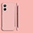 Hard Rigid Plastic Matte Finish Frameless Case Back Cover for Realme 10 Pro 5G Pink