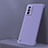 Hard Rigid Plastic Matte Finish Frameless Case Back Cover for Vivo iQOO 7 India 5G Clove Purple