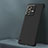 Hard Rigid Plastic Matte Finish Frameless Case Back Cover for Vivo V23 5G Black