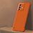 Hard Rigid Plastic Matte Finish Frameless Case Back Cover for Vivo V23 5G Orange