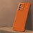 Hard Rigid Plastic Matte Finish Frameless Case Back Cover for Vivo V23 Pro 5G Orange