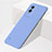 Hard Rigid Plastic Matte Finish Frameless Case Back Cover for Vivo Y74s 5G Sky Blue