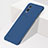 Hard Rigid Plastic Matte Finish Frameless Case Back Cover for Vivo Y76s 5G Blue